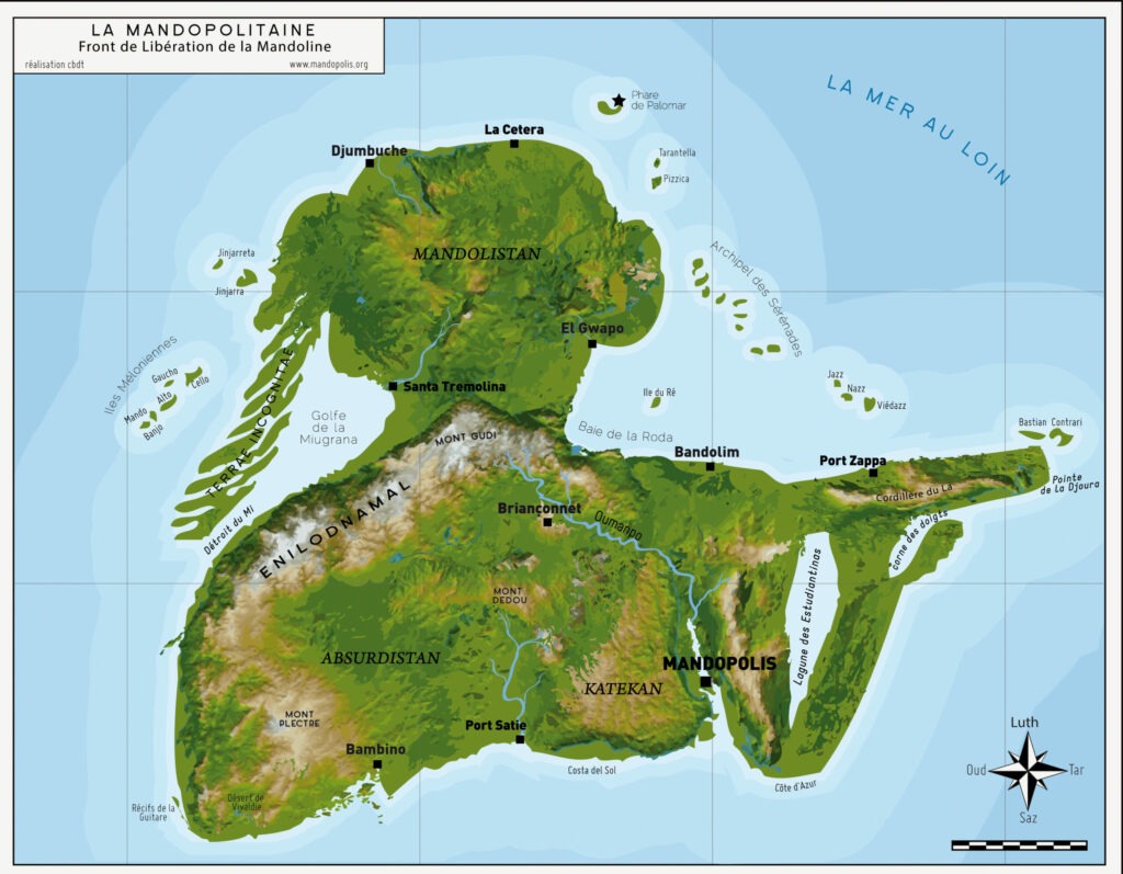 Cartographie de la Mandopolitaine